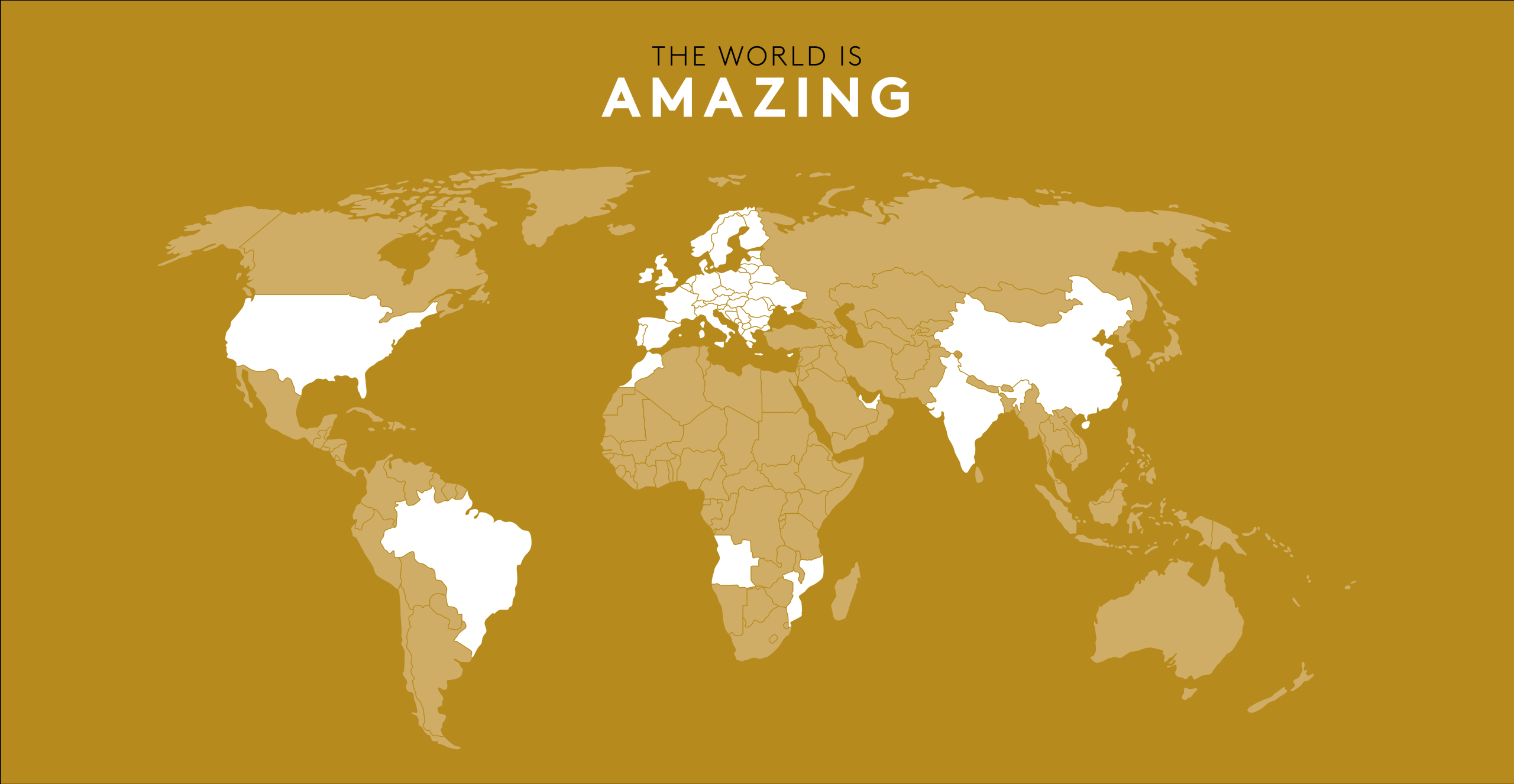 The world is amazing  home